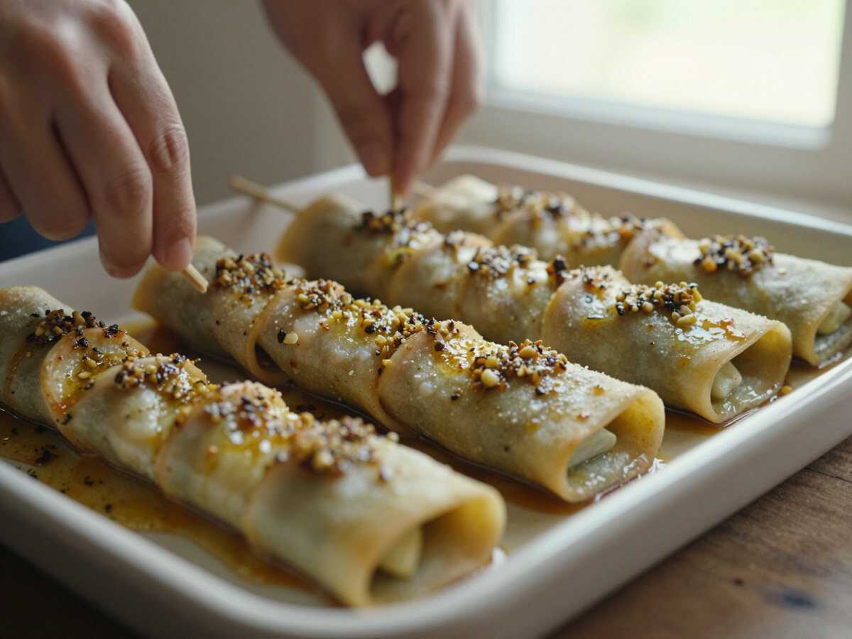 4. Marinare le melanzane — Melanzane grigliate marinate da antipasto: involtini, spiedini e piatto da portata