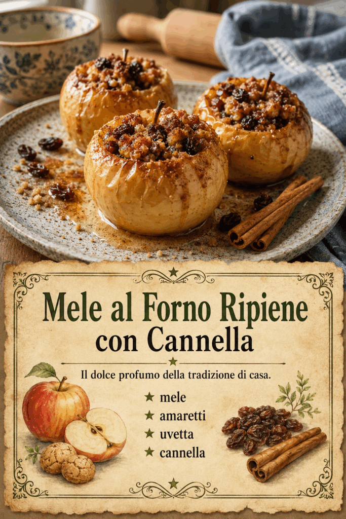 Mele al Forno Ripiene con Cannella