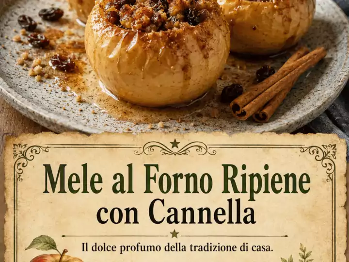 Mele al Forno Ripiene con Cannella