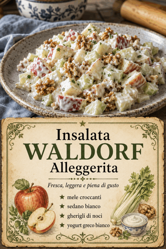Insalata Waldorf Alleggerita