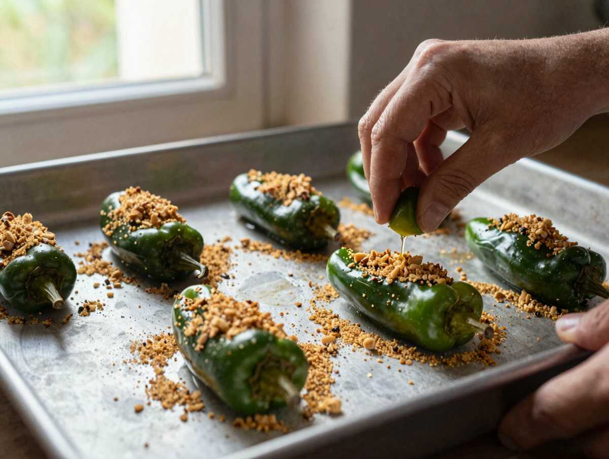 Farcisci i peperoni — Mini peperoni ripieni da buffet per un aperitivo all’italiana da applausi