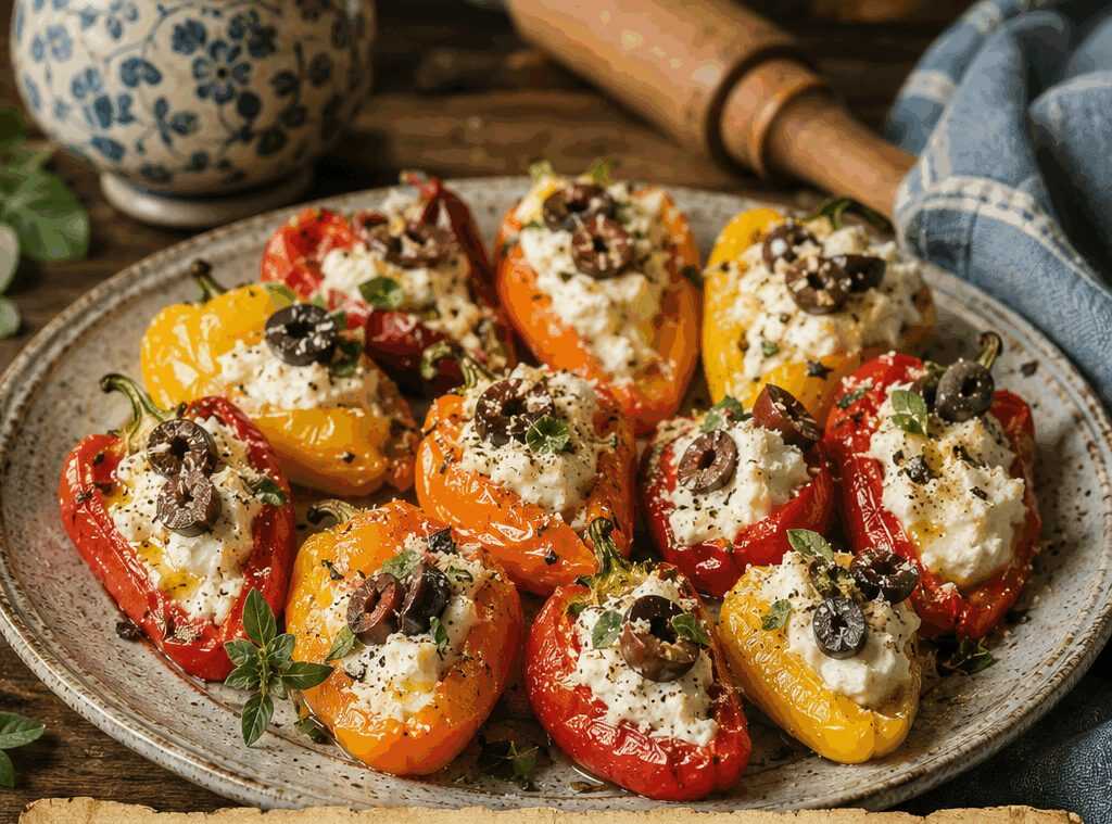 Mini peperoni ripieni da buffet per un aperitivo all’italiana da applausi