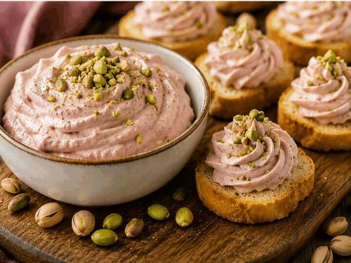 Mousse di Mortadella con Pistacchi: un Antipasto Cremoso, Elegante e Irresistibile