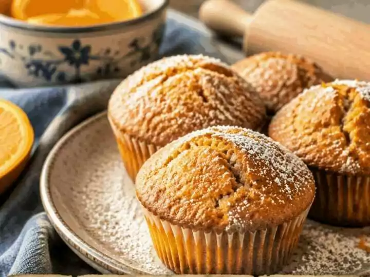 Muffin alle Carote e Arancia Soffici