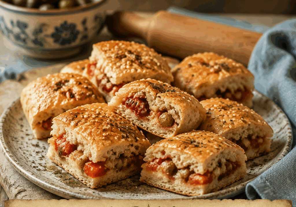 Muffuletta siciliana in mini porzioni, la ricetta collaudata che non sbaglia mai