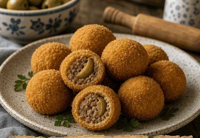 Olive all’ascolana facilissime anche per chi non sa cucinare