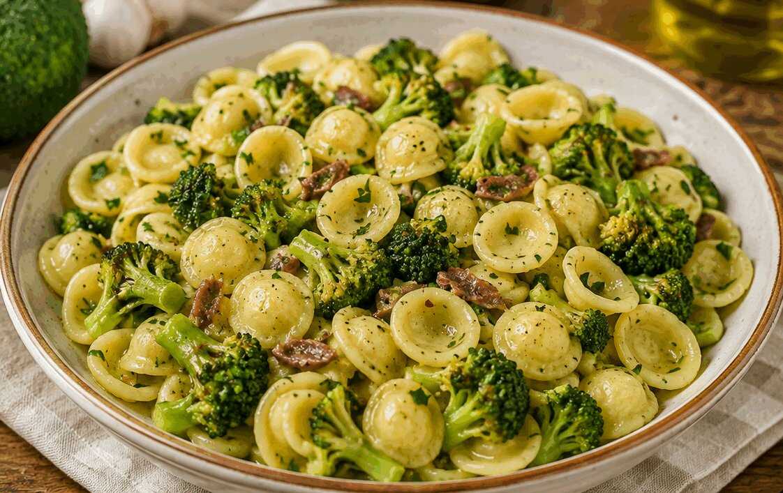 Orecchiette con Broccoli e Acciughe: la Ricetta Tradizionale Pugliese Ricca di Gusto