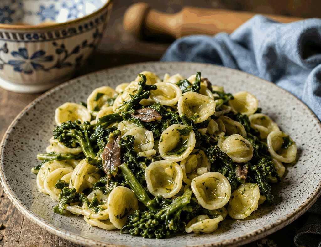 Orecchiette con Cime di Rapa Leggere