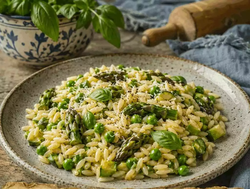 Orzo alle Verdure Primaverili