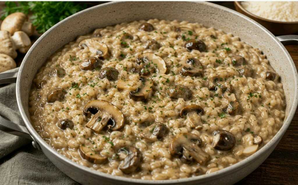 Orzotto ai Funghi di Montagna – Trentino Alto Adige