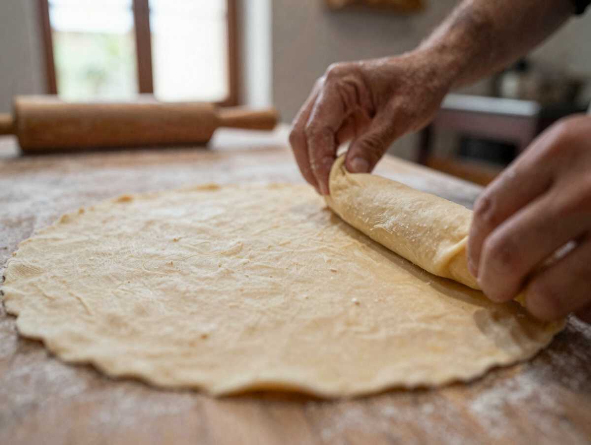 5. Formare la pagnotta — Pane Cafone Napoletano della Campania