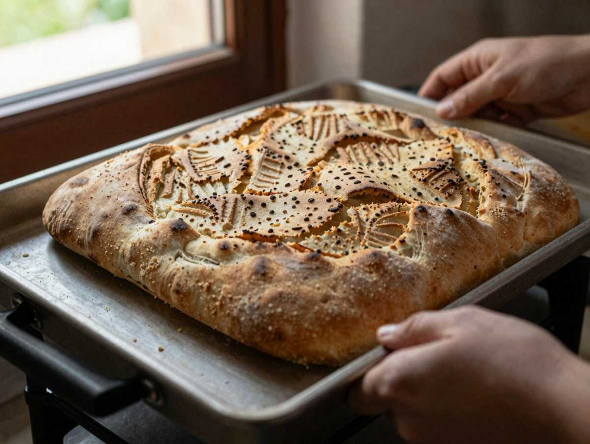 5. Scaldare bene il forno — Pane Carasau Sardo – Il pane croccante della tradizione sarda