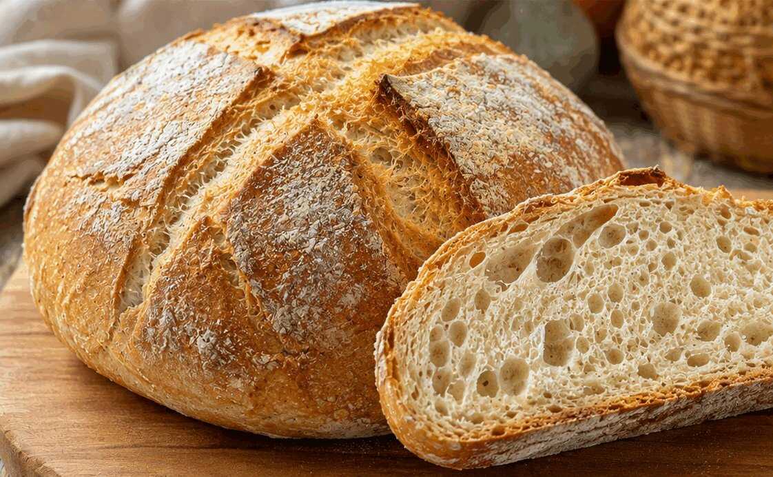 Pane Casereccio Fatto in Casa: la Ricetta Facile con Crosta Croccante e Mollica Soffice