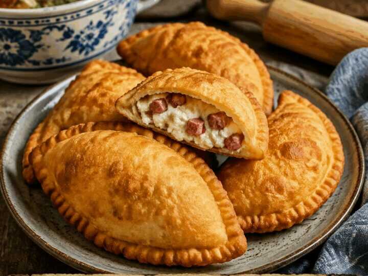 Panzerotti con ricotta e salame che fanno fare bella figura senza fatica