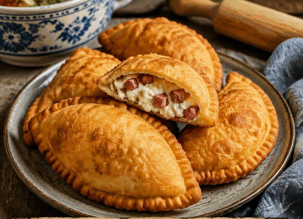 Panzerotti con ricotta e salame che fanno fare bella figura senza fatica