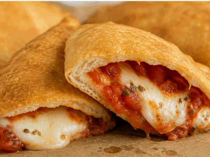 Panzerotti pugliesi con pomodoro e mozzarella