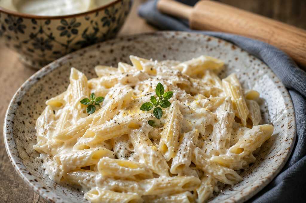 Pasta allo Yogurt alla Greca