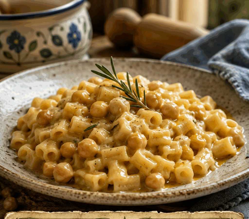 Pasta e Ceci Cremosa della Tradizione