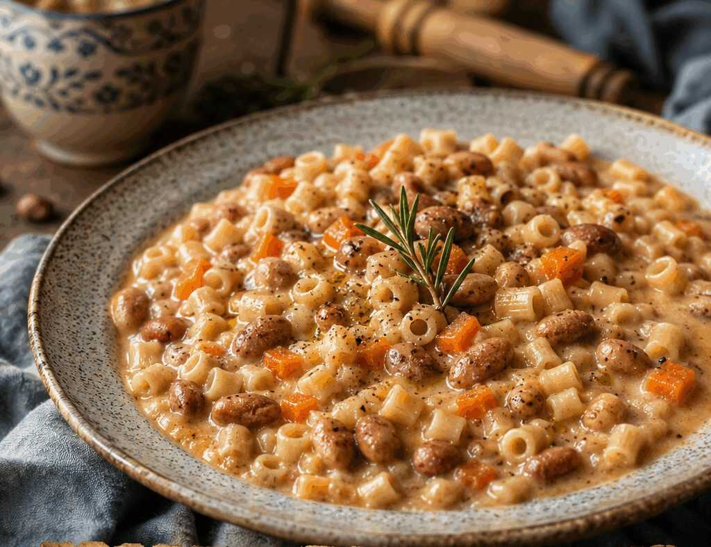 Pasta e Fagioli Cremosa Come una Volta