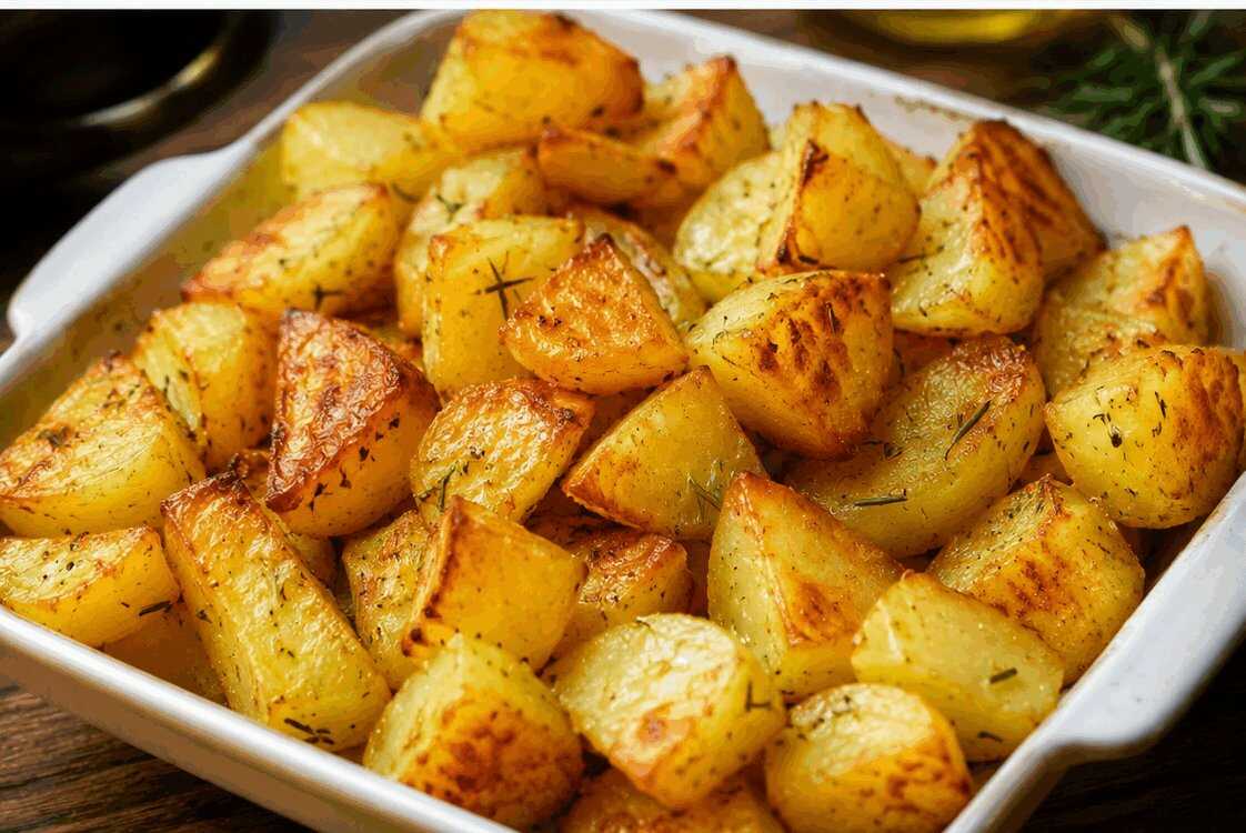 Patate al Forno Croccanti: la Ricetta Dorata e Profumata Perfetta per Accompagnare Ogni Piatto