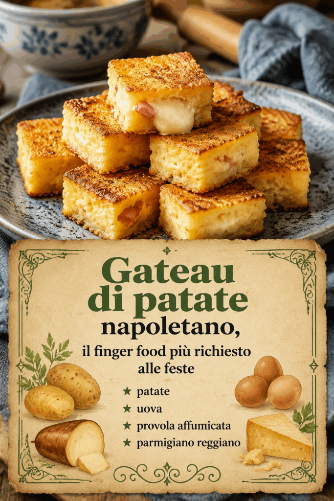 Gateau di patate napoletano, il finger food più richiesto alle feste