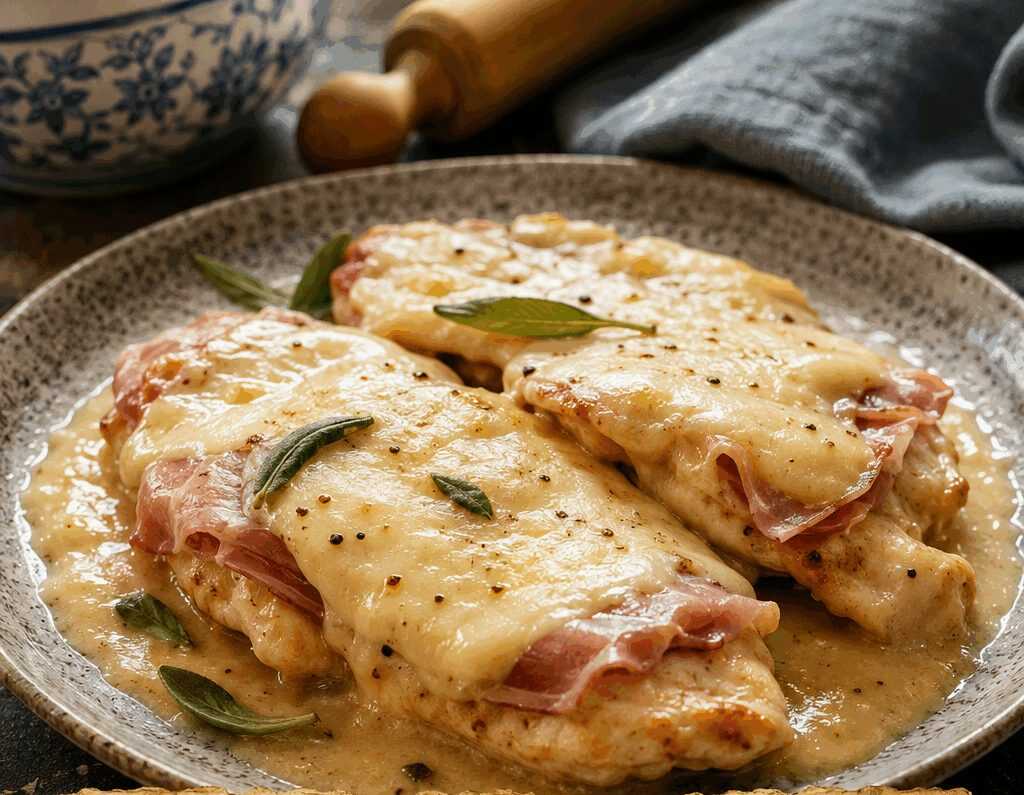 Petto di Pollo alla Valdostana Light