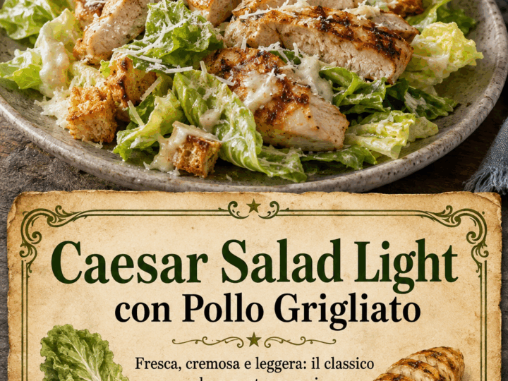 Caesar Salad Light con Pollo Grigliato