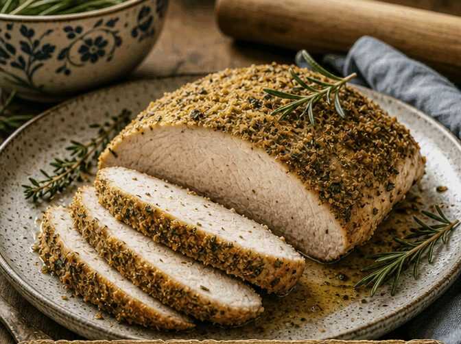 Petto di Tacchino in Crosta di Erbe