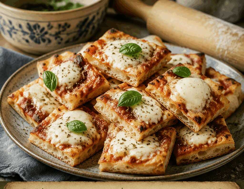 Pinsa romana a bocconcini per il buffet: la ricetta che tutte le mamme si stanno passando
