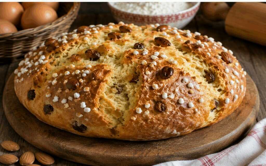 Pinza bolognese tradizionale dell’Emilia-Romagna