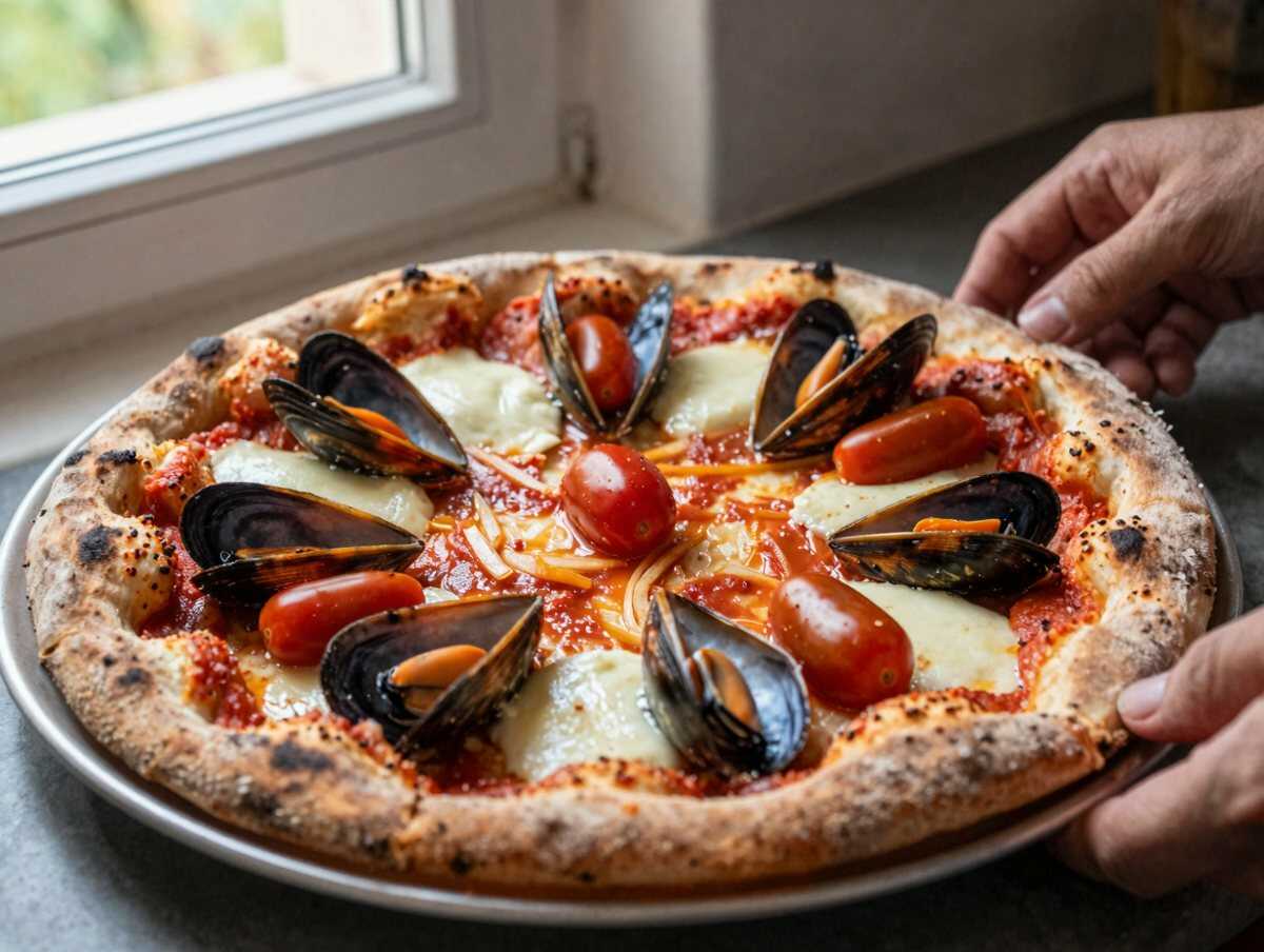 4. Farcire — Pizza ai Frutti di Mare: la Ricetta Profumata e Saporita Perfetta per gli Amanti del Pesce