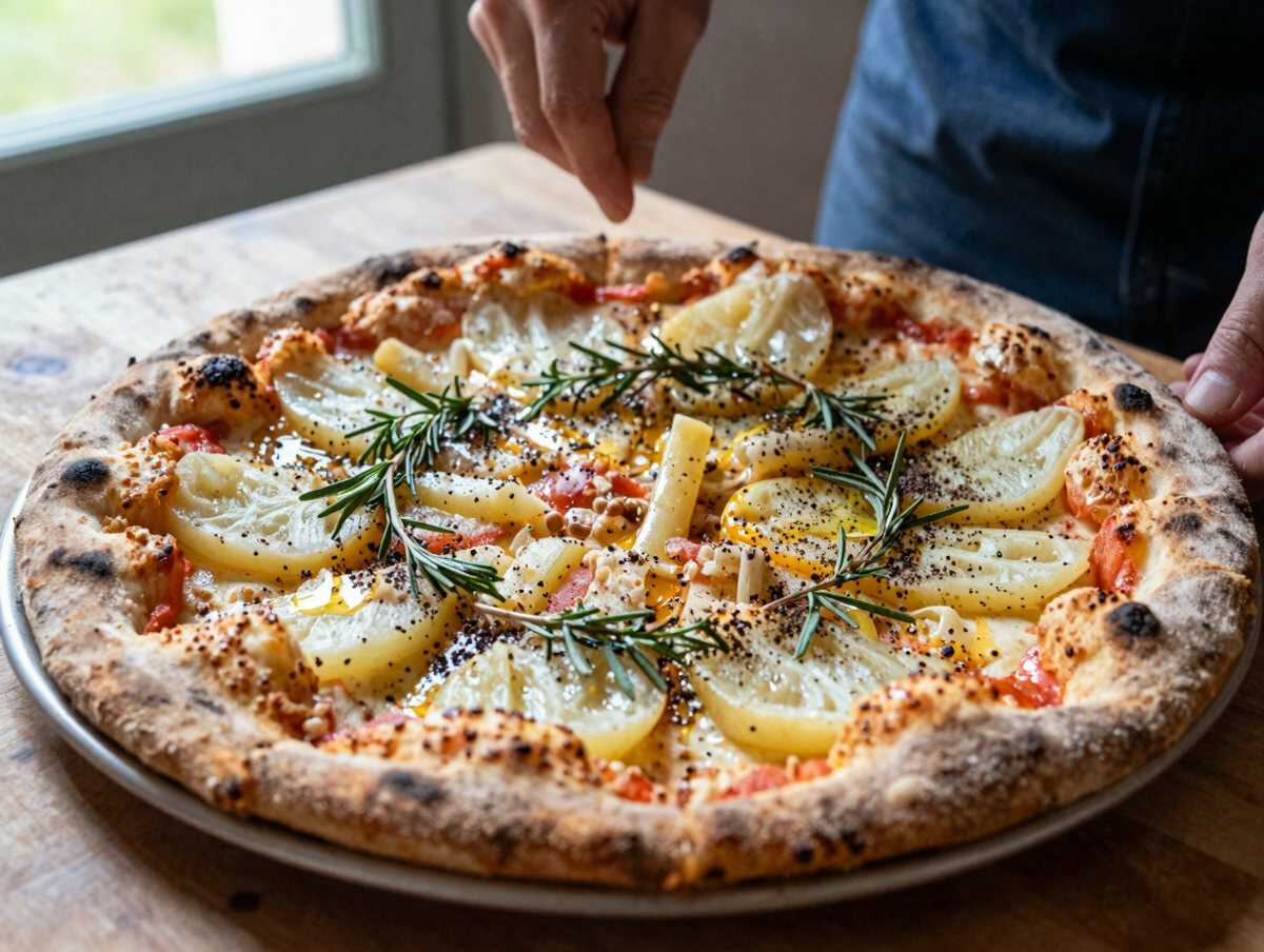 Condire — Pizza Bianca con Patate e Rosmarino: la Ricetta Croccante Fuori e Morbida Dentro