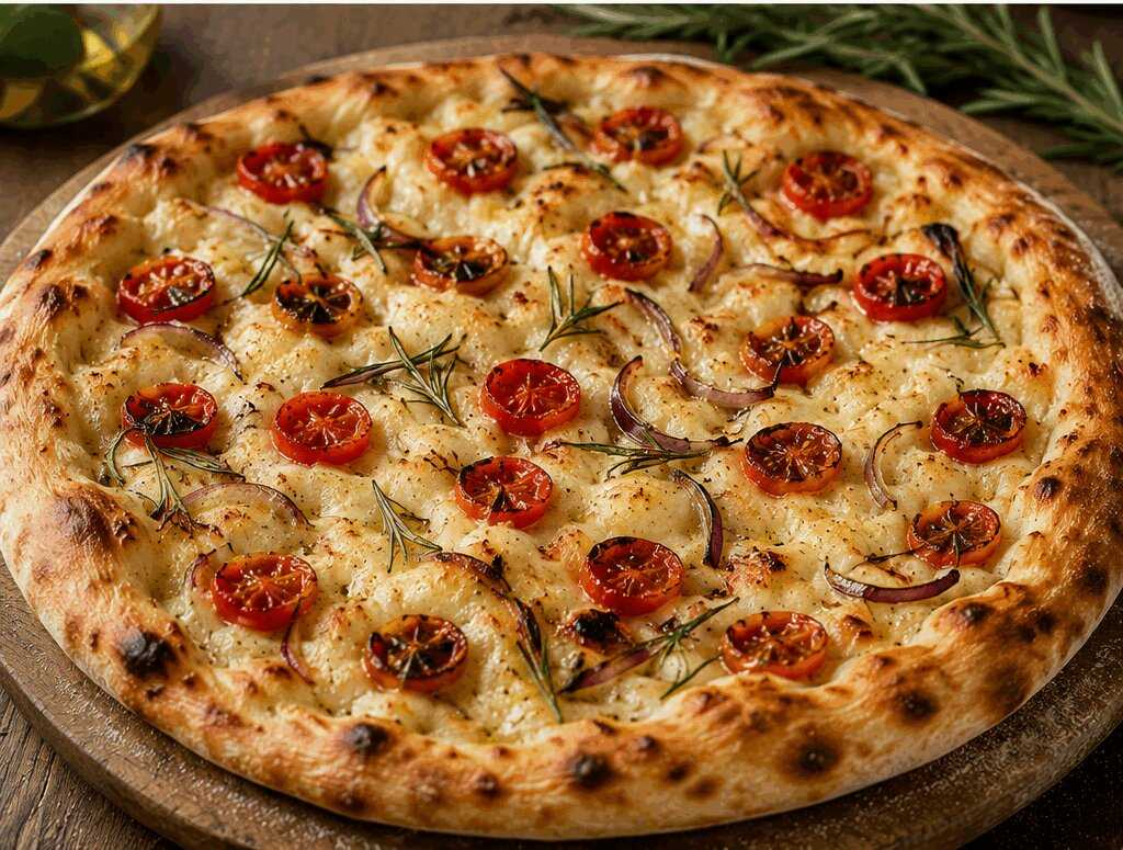 Pizza Bianca Romana con Patate e Rosmarino