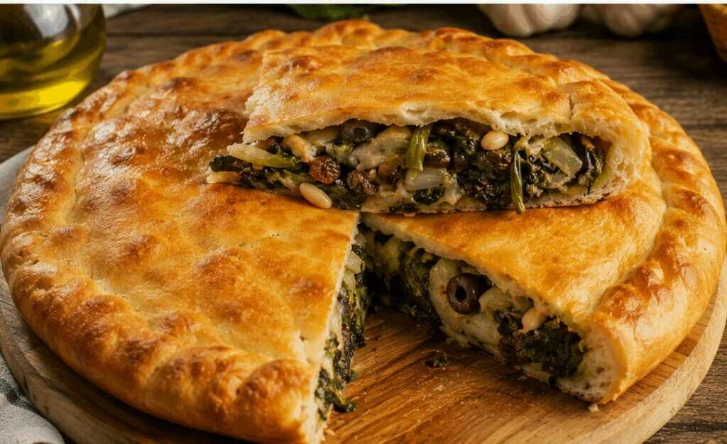 Pizza di scarola napoletana – Campania