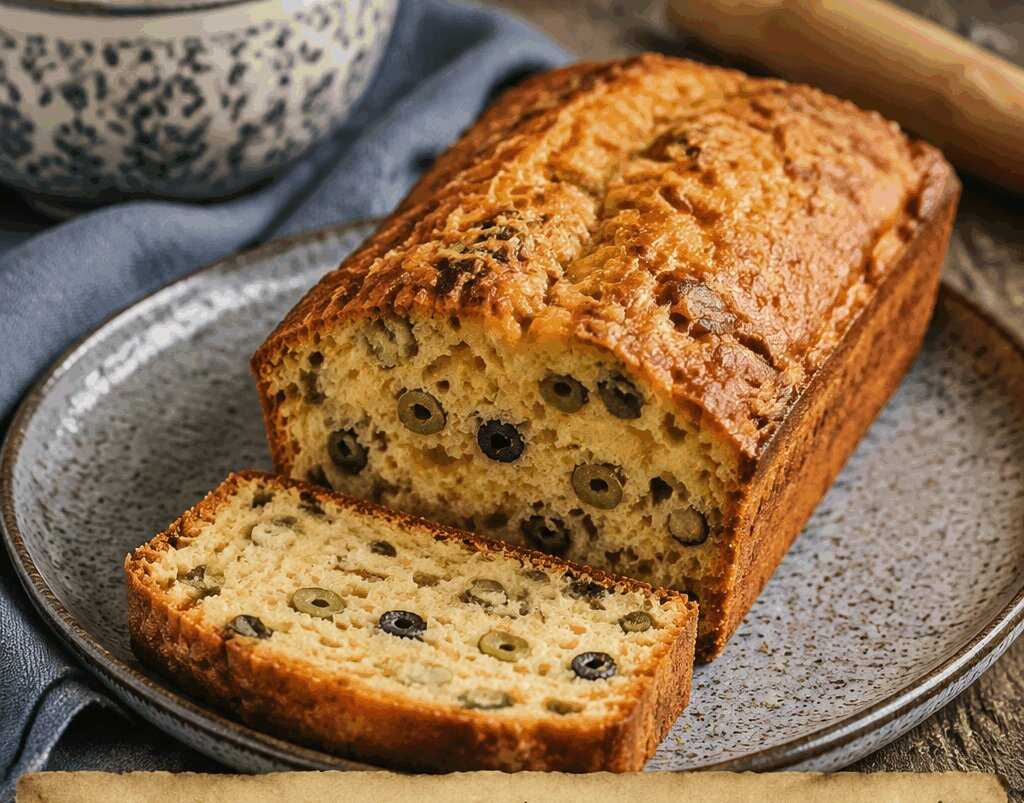 Plumcake salato con olive e pecorino, il finger food che svuota il vassoio in un lampo