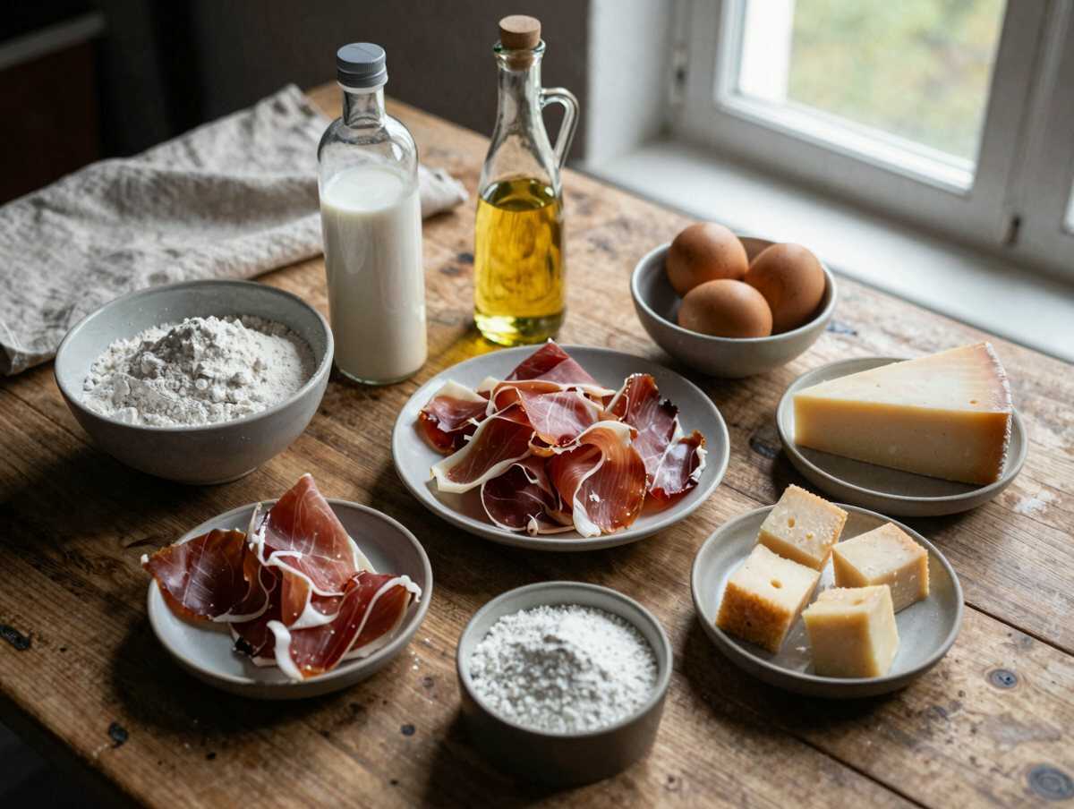 Gli ingredienti per Plumcake salato prosciutto e formaggio: il segreto per un buffet da vera padrona di casa