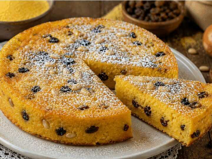 Polenta e osei dolce di Bergamo, Lombardia