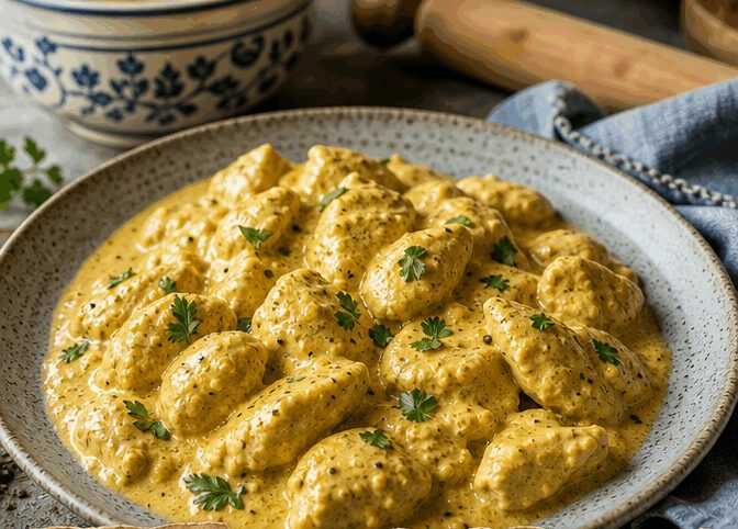 Pollo al Curry e Yogurt Pronto in 15 Minuti
