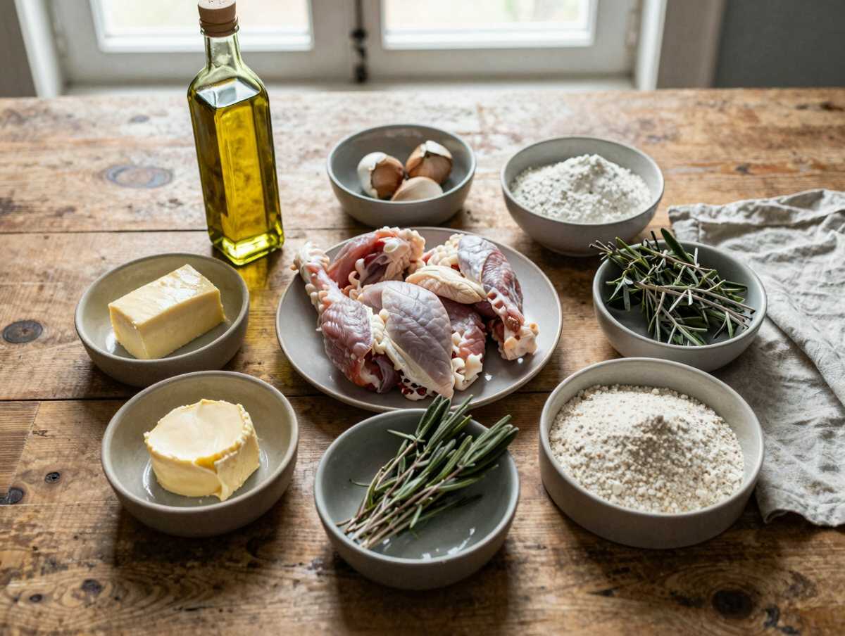 Gli ingredienti per Pollo al Latte Morbidissimo