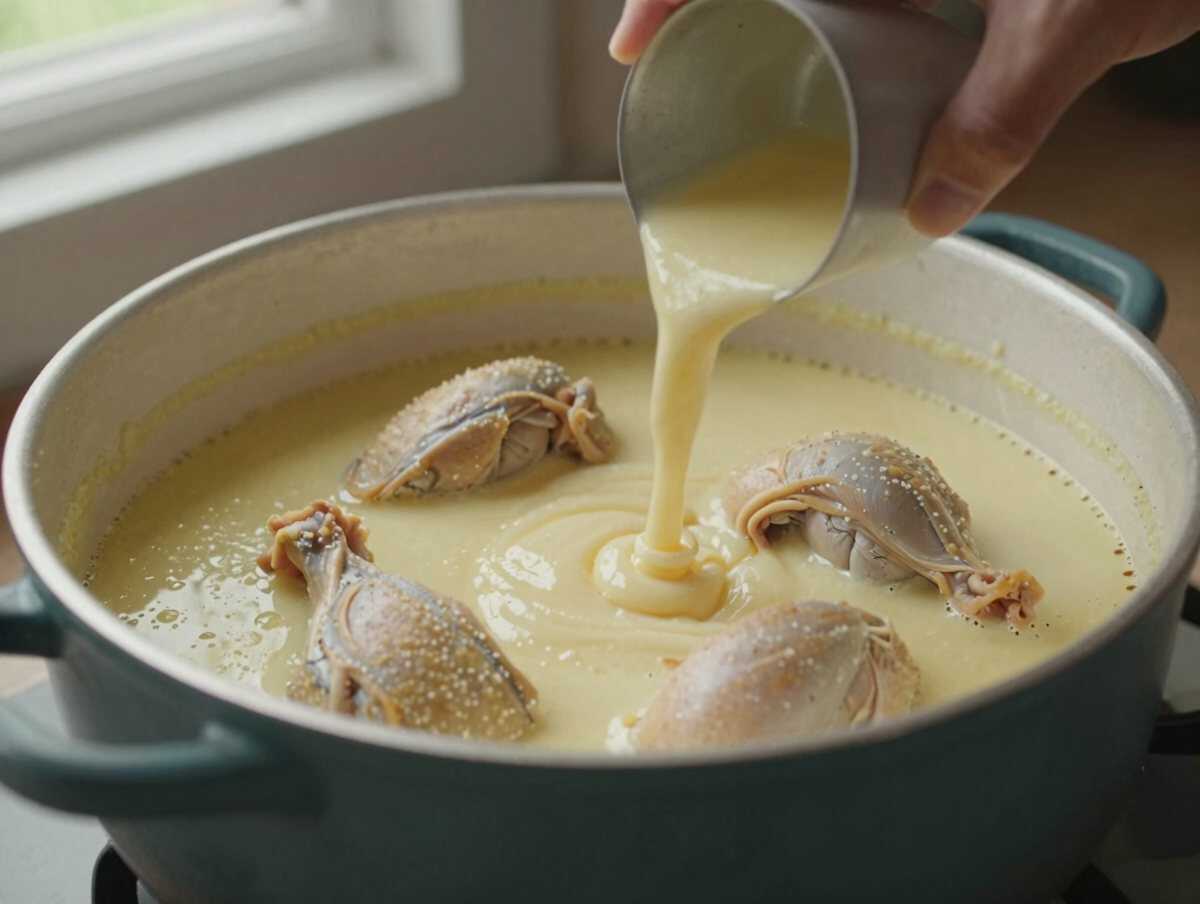 Cuocere nel latte — Pollo al Latte Morbidissimo