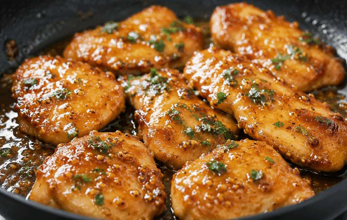 Pollo al Miele e Senape in Padella: la Ricetta Agrodolce Veloce Pronta in 25 Minuti