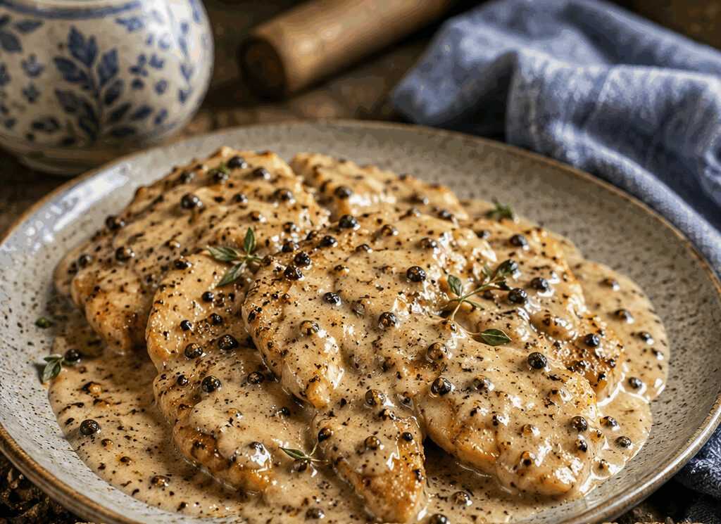Pollo al Pepe Nero Cremoso Senza Panna
