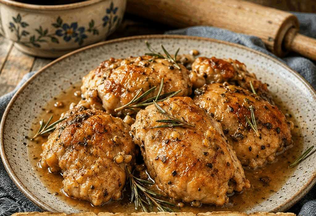 Pollo alla Birra Sfumato in Padella