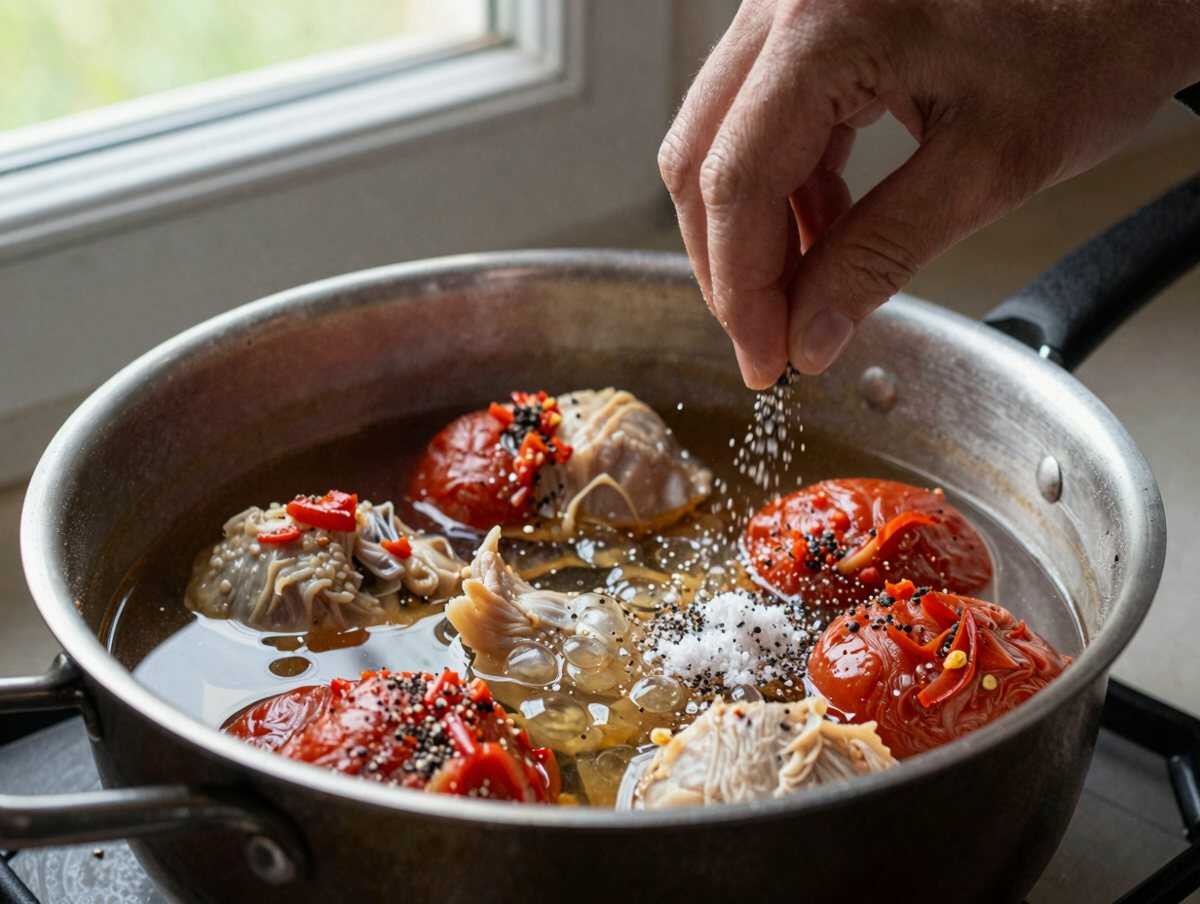 Sfuma e aggiungi il pomodoro — Pollo alla Cacciatora Leggera