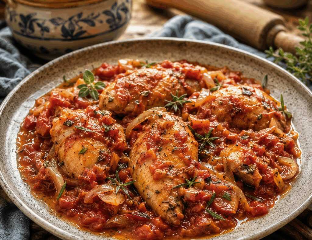 Pollo alla Cacciatora Leggera
