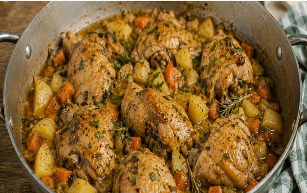 Pollo alla Contadina Marchigiana – Marche