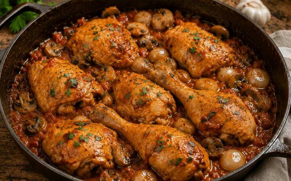 Pollo alla Marengo – Piemonte