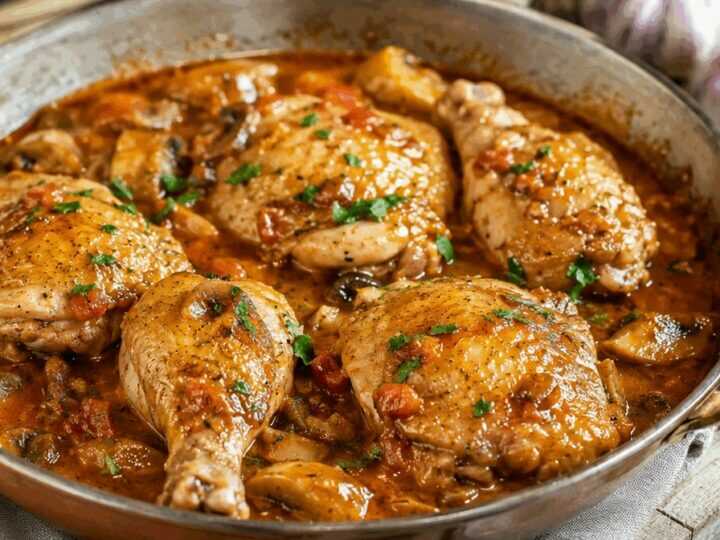 Pollo alla Marengo – Piemonte
