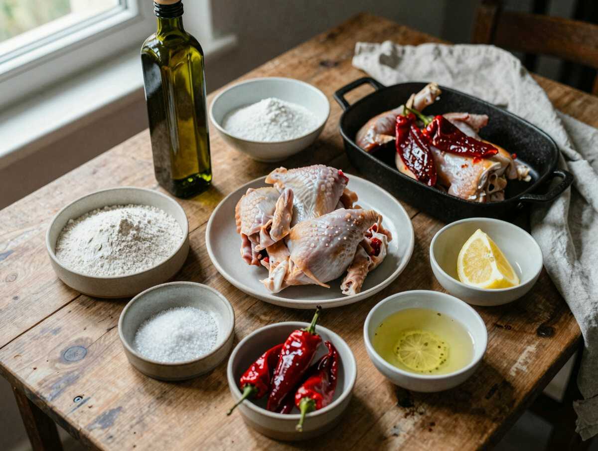 Gli ingredienti per Pollo alla Paprika Affumicata in Padella