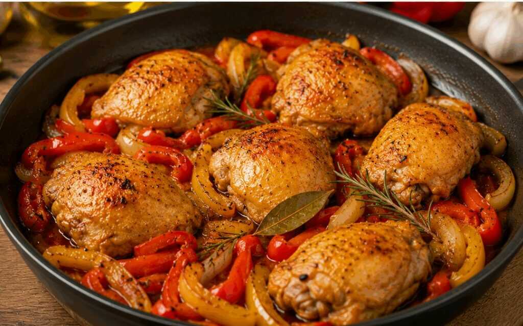 Pollo alla Romana con Peperoni – Lazio